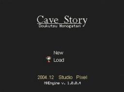 Cave Story DC Title Screen